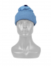 Acrylic Kids  designer cap sky blue
